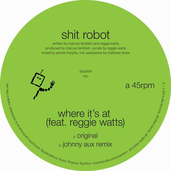 Where Its At (Feat. Reggie Watts) - Front Cover