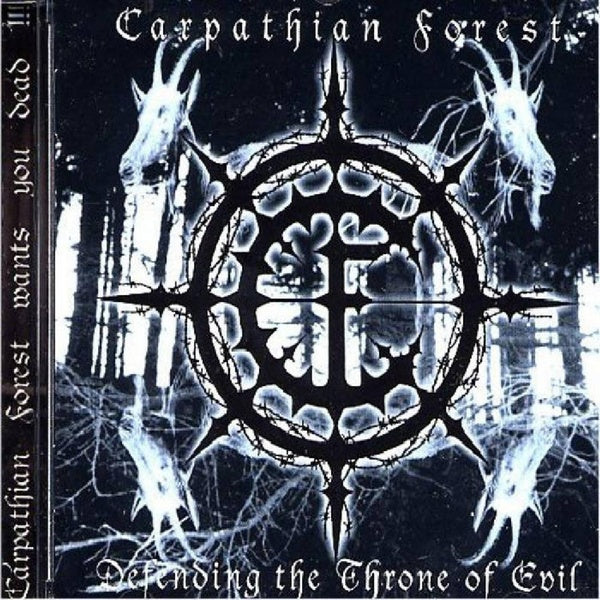 Defending The Throne Of Evil - Front Cover