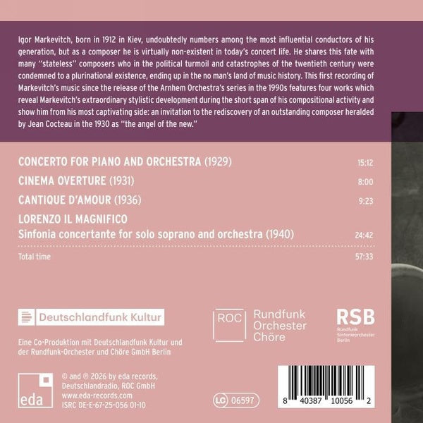 Portrait du compositeur - Front Cover