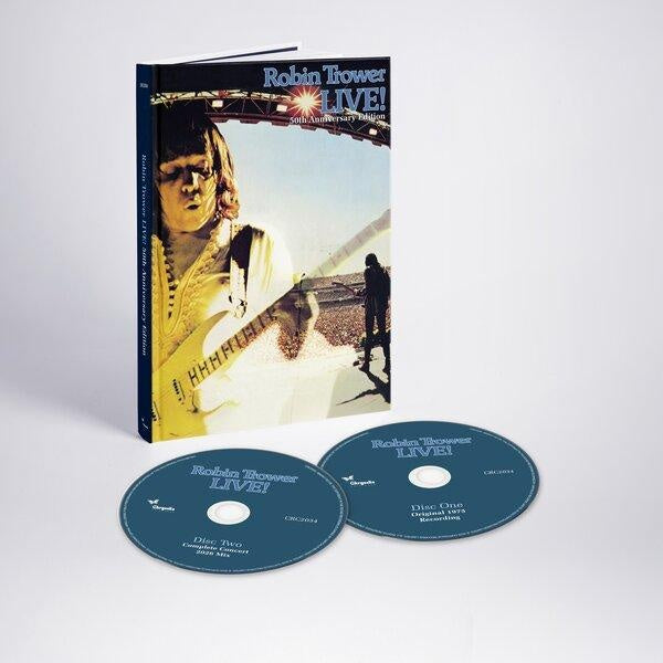 Robin Trower Live - Front Cover
