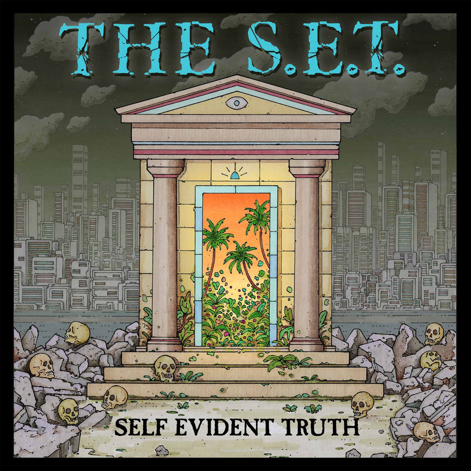 Self Evident Truth - Vinyle Bleu Et Blanc - Front Cover