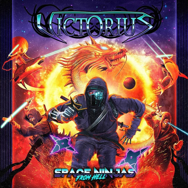 Space Ninjas from Hell - Front Cover