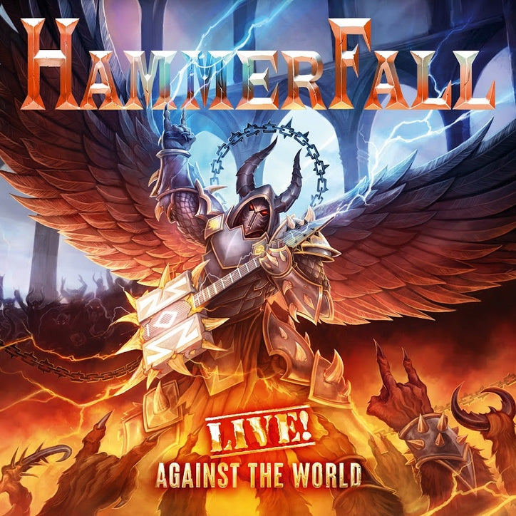 Live! Against The World - Front Cover