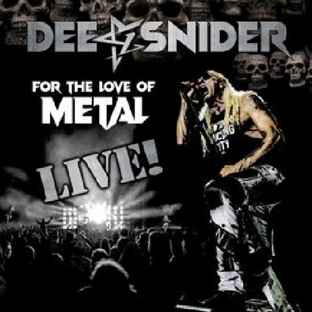For The Love Of Metal - Live - Front Cover