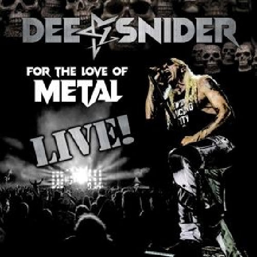 For The Love Of Metal - Live - Front Cover