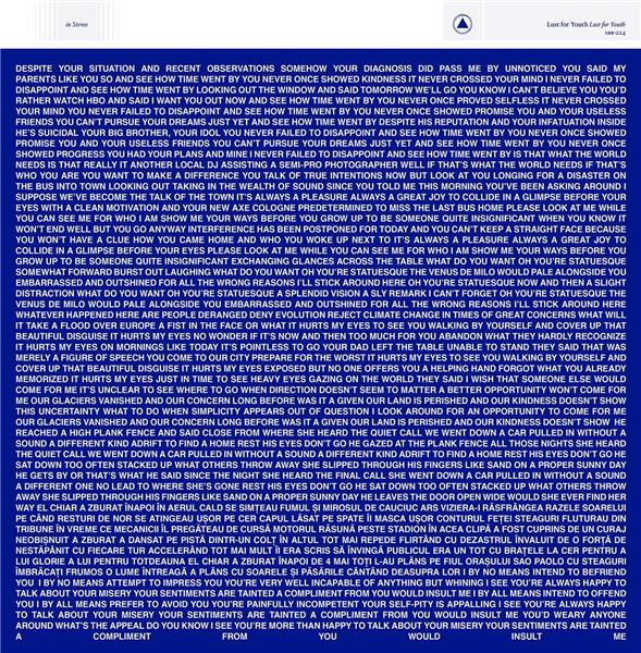 Lust For Youth - Front Cover