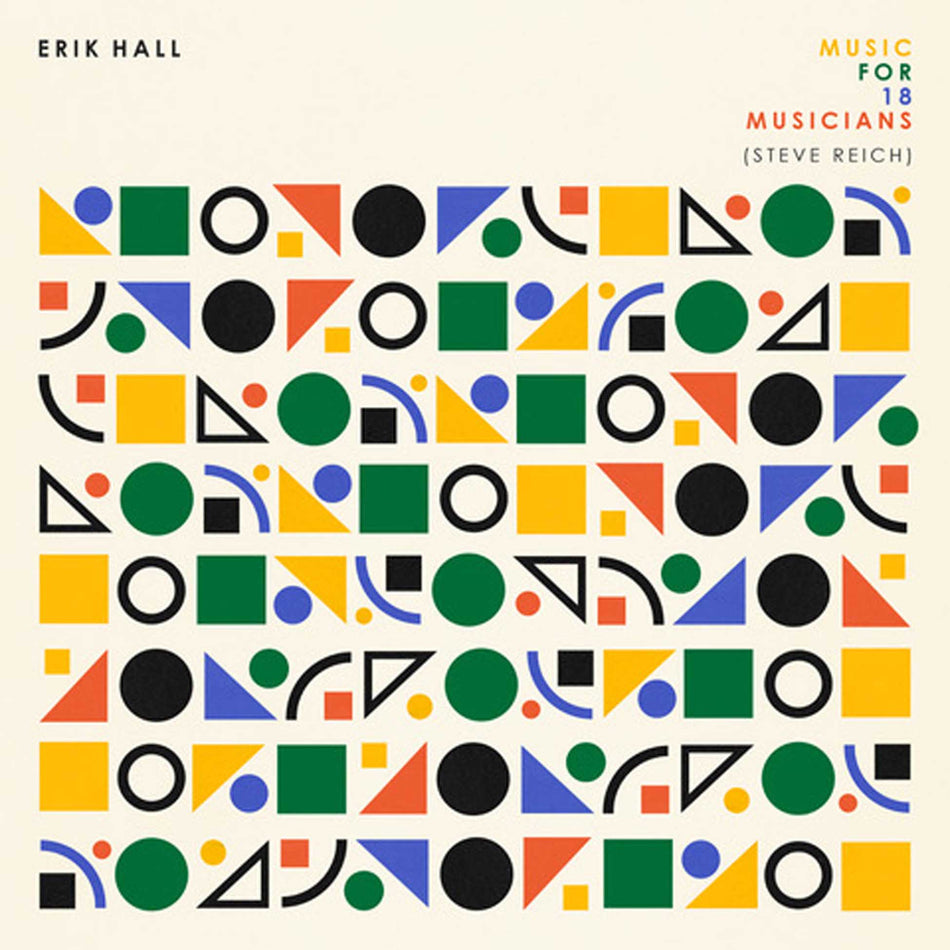 Music For 18 Musicians (Steve Reich) - Front Cover
