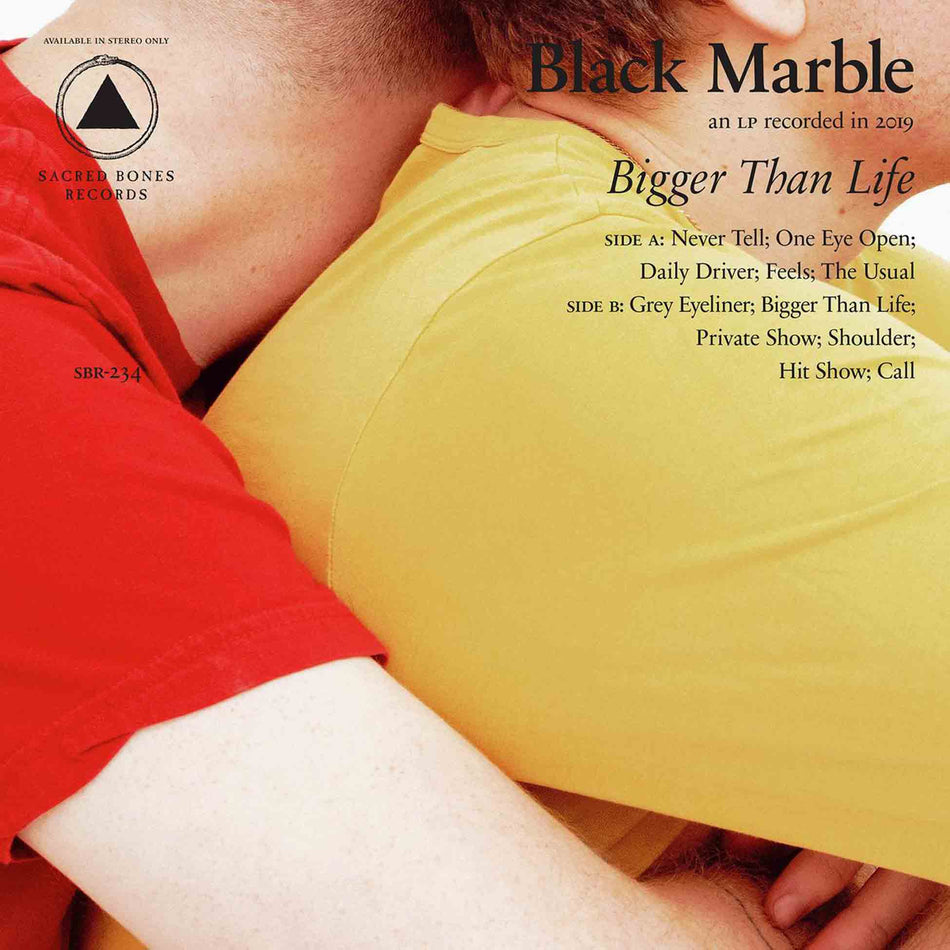 Bigger Than Life - Vinyle Bleu Roi - Front Cover