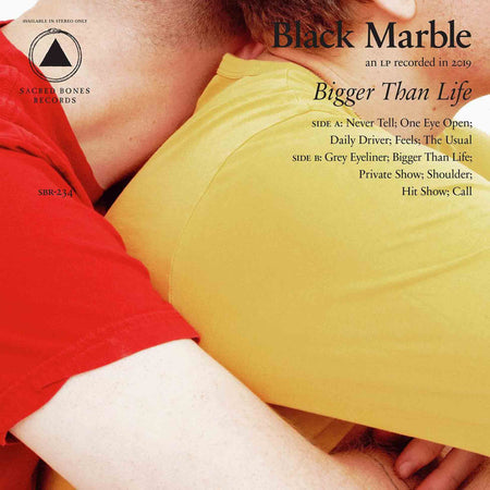 Bigger Than Life - Vinyle Bleu Roi - Front Cover