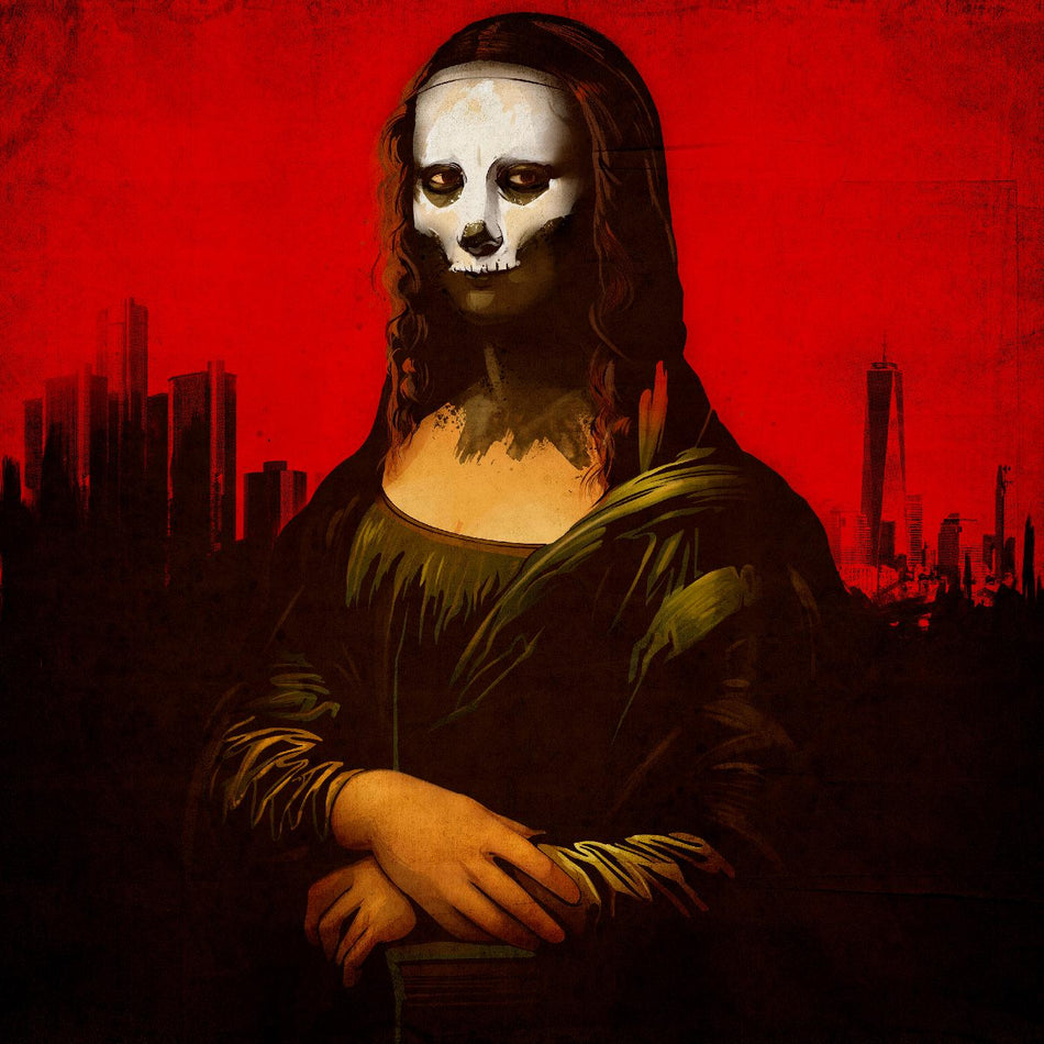 MONA LISA/VINYLE NOIR ET ROUGE - Front Cover