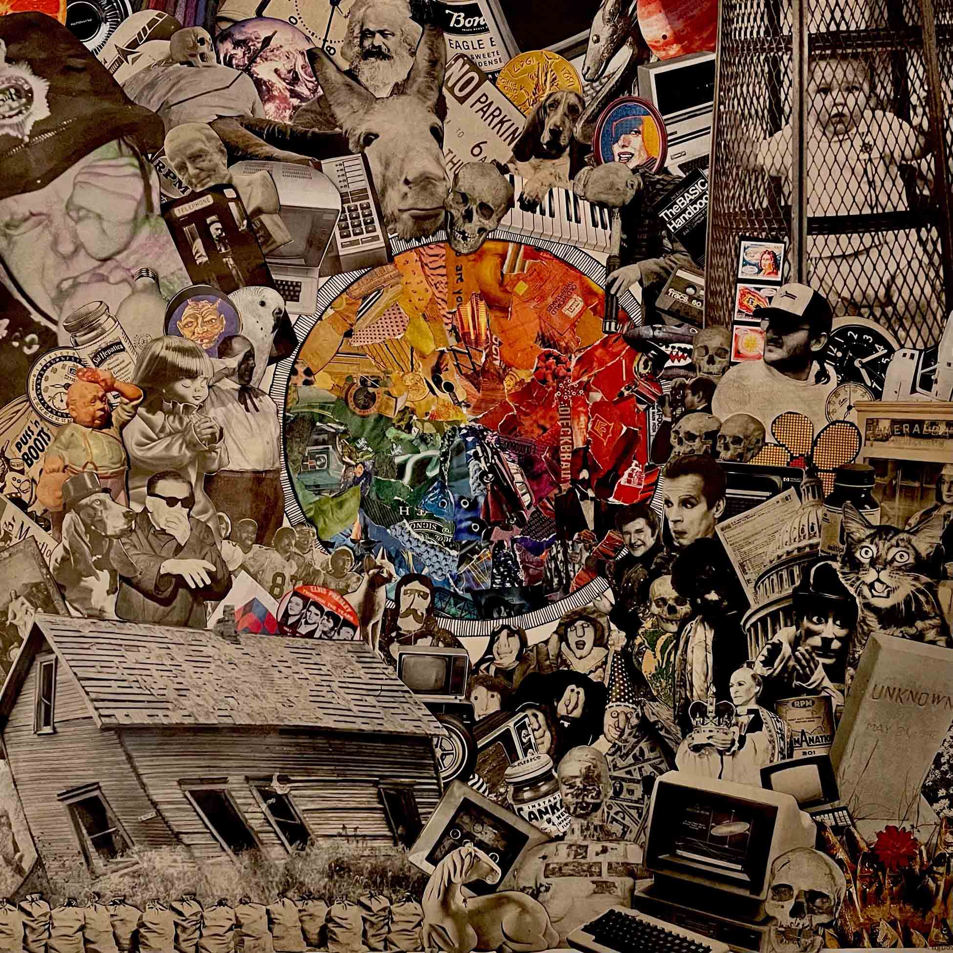 The Rainbow Wheel Of Death - Front Cover
