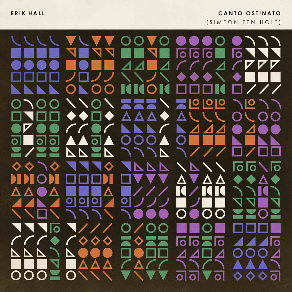 Canto Ostinato - Front Cover