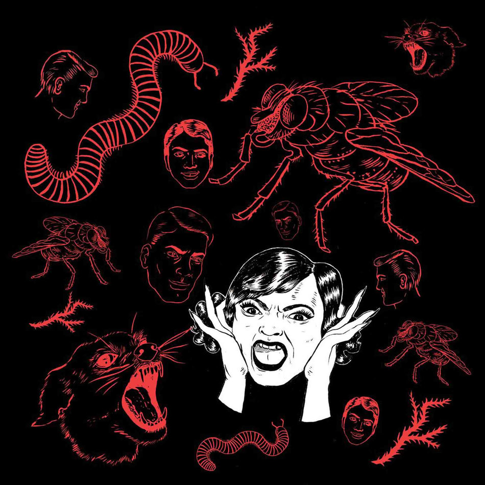 They Live In My Head - Vinyle Rouge - Front Cover
