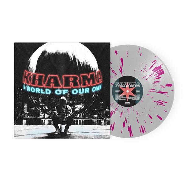 A World Of Our Own - Vinyle Transparent Splatter Violet - Front Cover