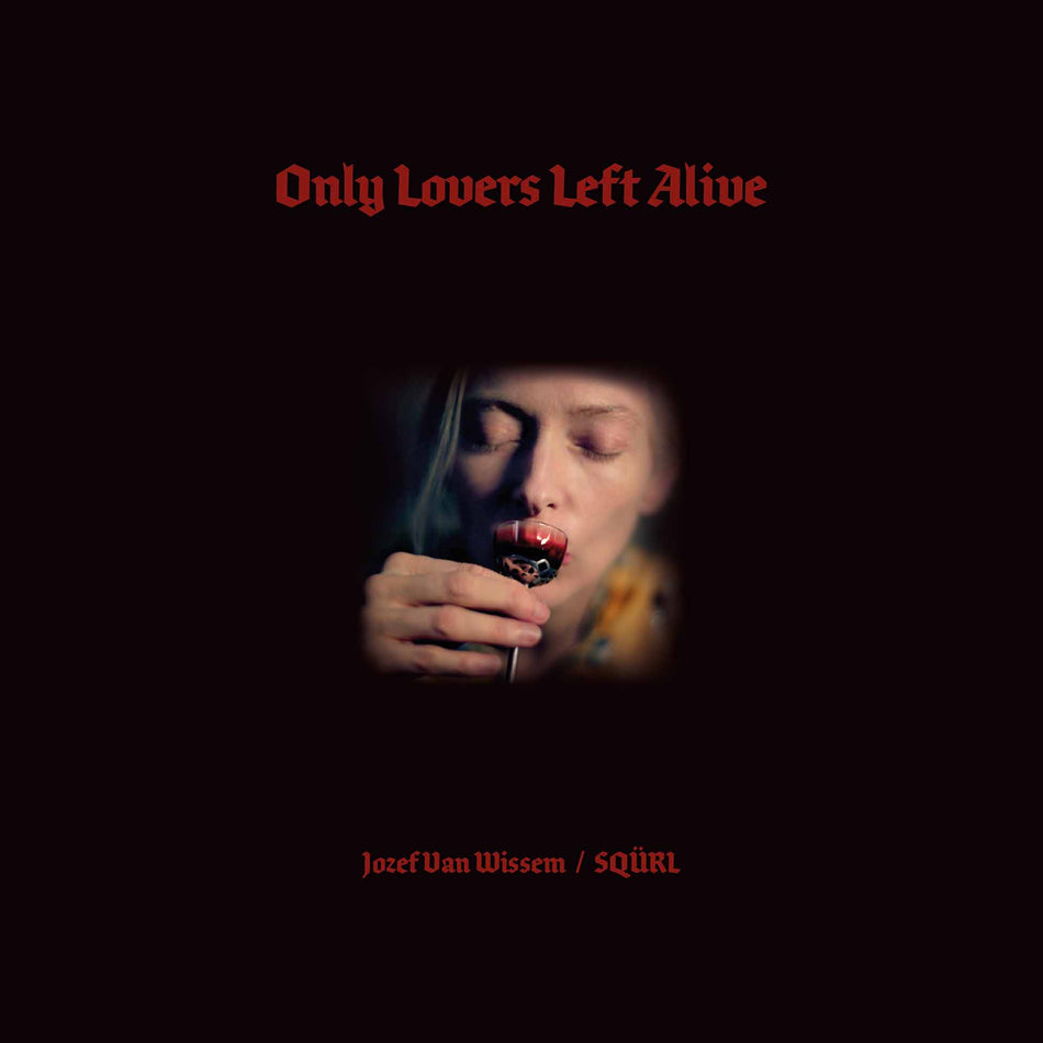 Only Lovers Left Alive Ost - Vinyle Rouge Pailletté - Front Cover