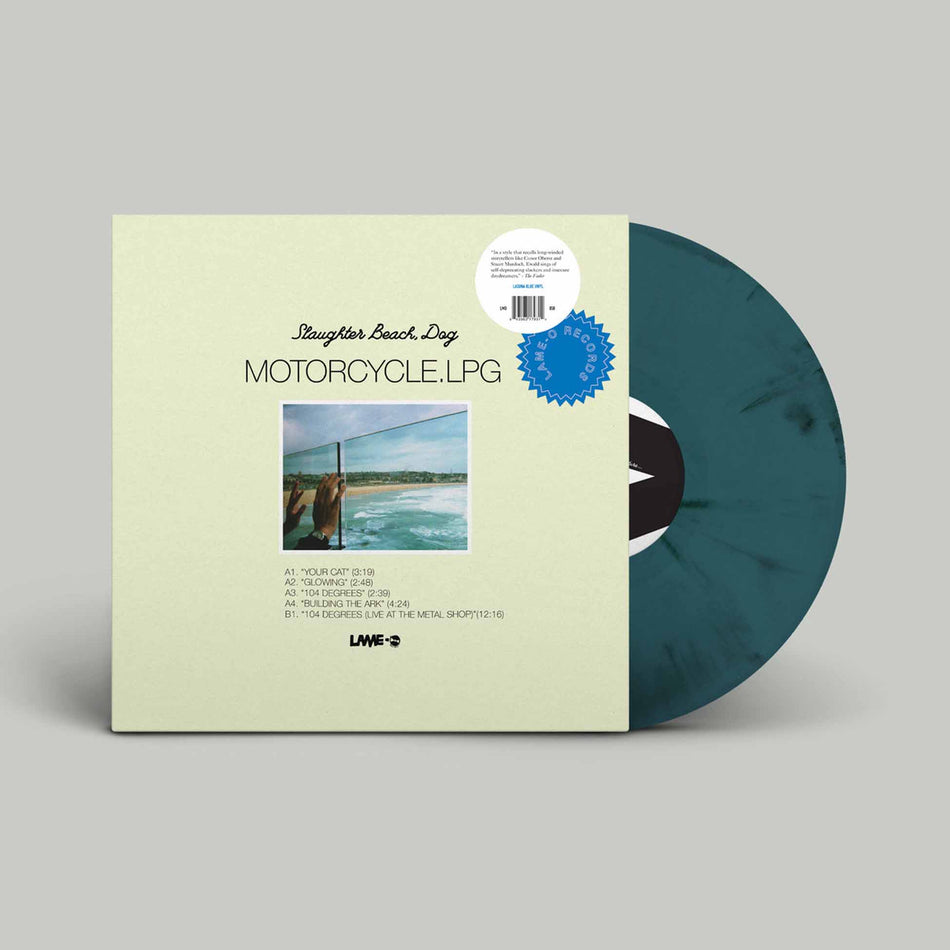 Motorcycle.Lpg - Vinyle Turquoise - Front Cover