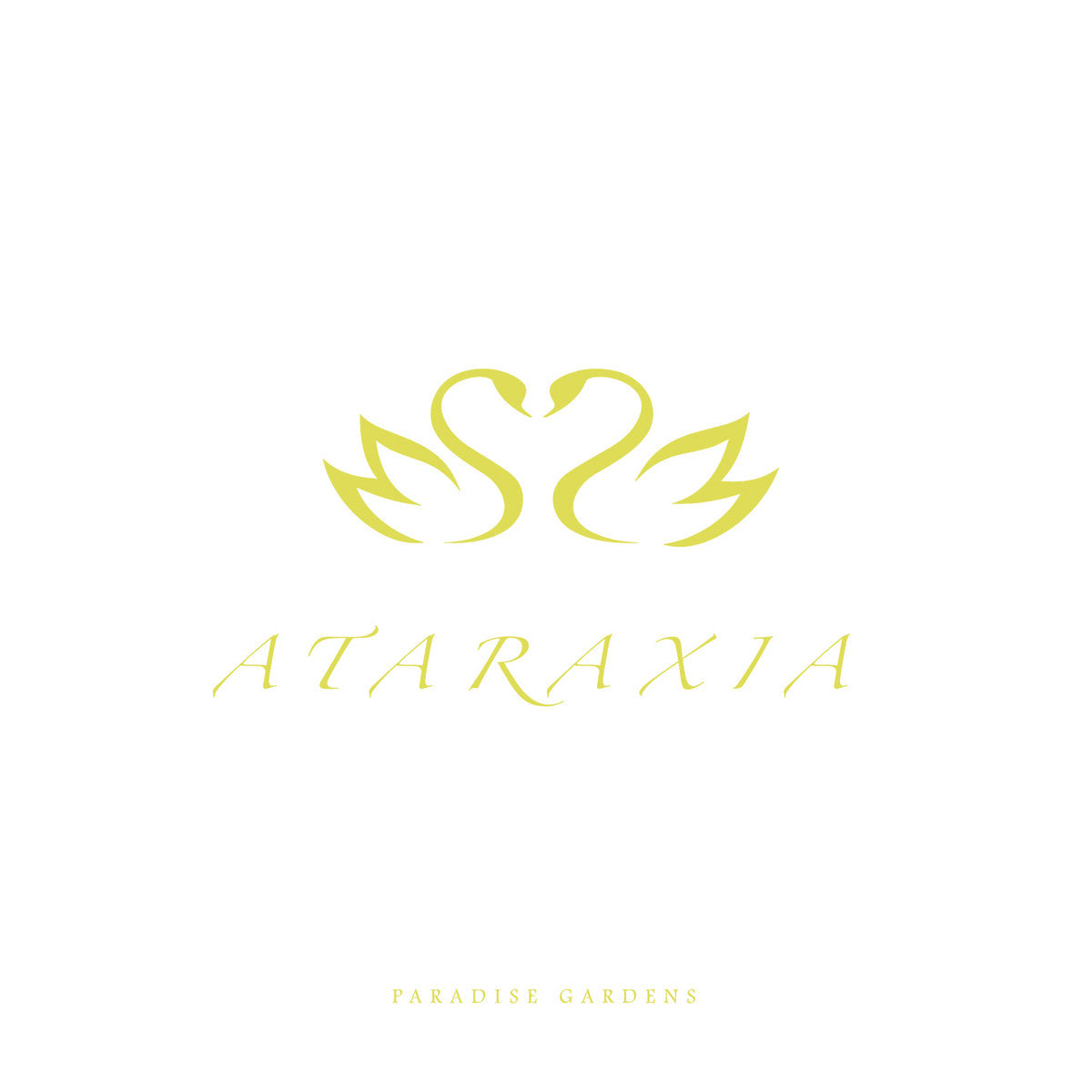Ataraxia/Opaque White Vinyl in Gold Foil Stamped Jacket - Front Cover