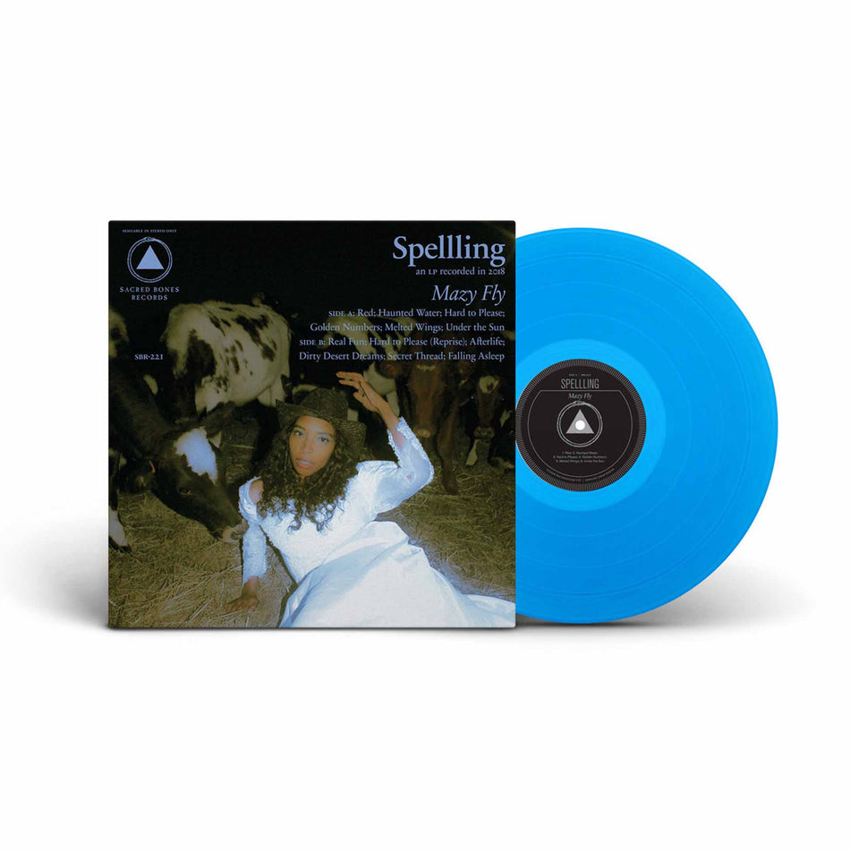 Mazy Fly - Vinyle Bleu Translucide - Front Cover