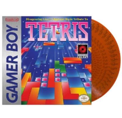 DISAPPEARING LINES THE MUSIC OF TETRIS / EDITION LIMITE COULEUR ORANGE SERIGRAPHIE - Front Cover