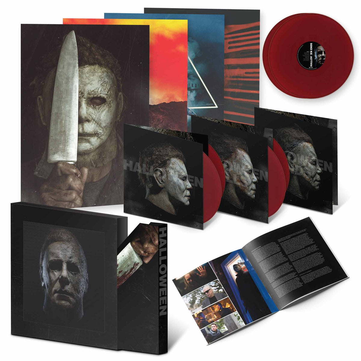 Halloween: The Complete Expanded Collection - Vinyle Rouge - Front Cover