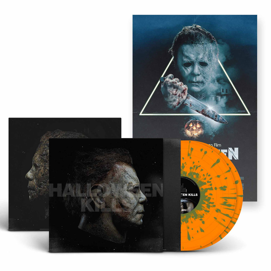 Halloween Kills: Original Motion Picture Soundtrack (Expanded Edition) - Vinyle Orange Splatter Vert - Front Cover