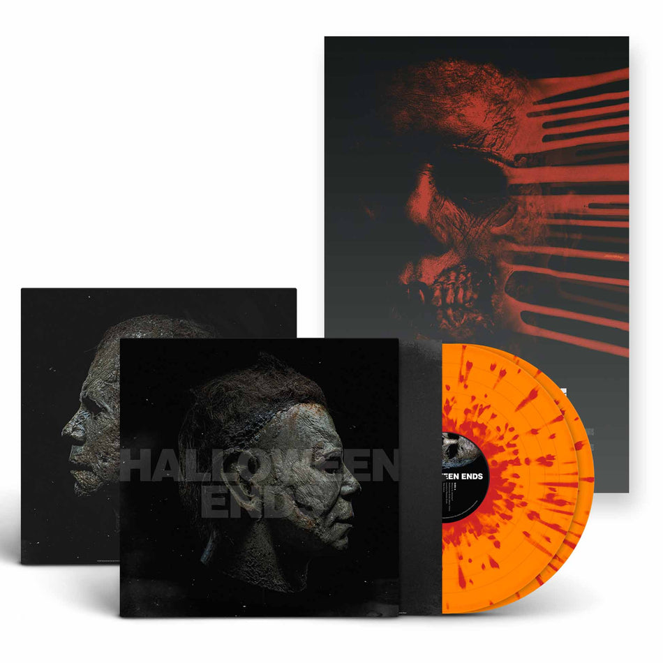 Halloween Ends: Original Motion Picture Soundtrack (Expanded Edition) - Vinyle Orange Splatter Rouge - Front Cover