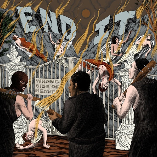 Wrong Side Of Heaven - Vinyle Marbre Jaune Orange Et Noir - Front Cover