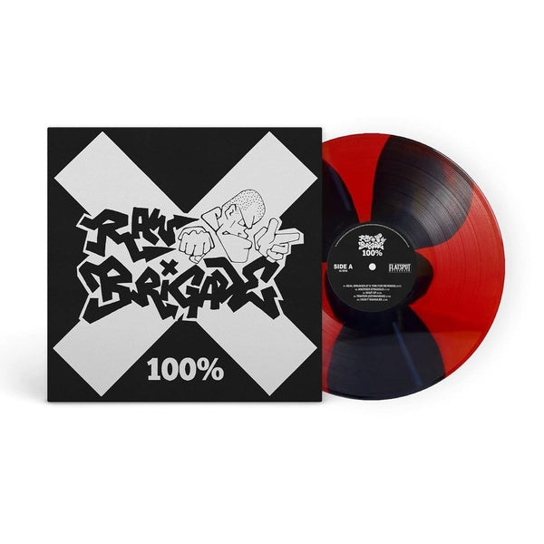 100% - Vinyle Rouge Et Noir - Front Cover