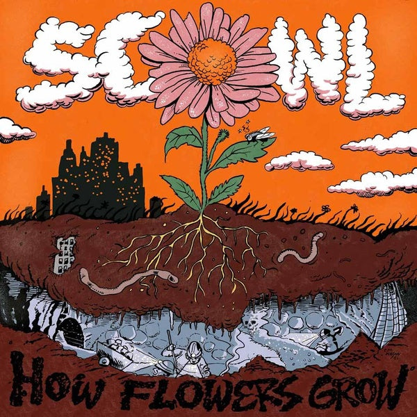 How Flowers Grow - Vinyle Orange Et Transparent - Front Cover