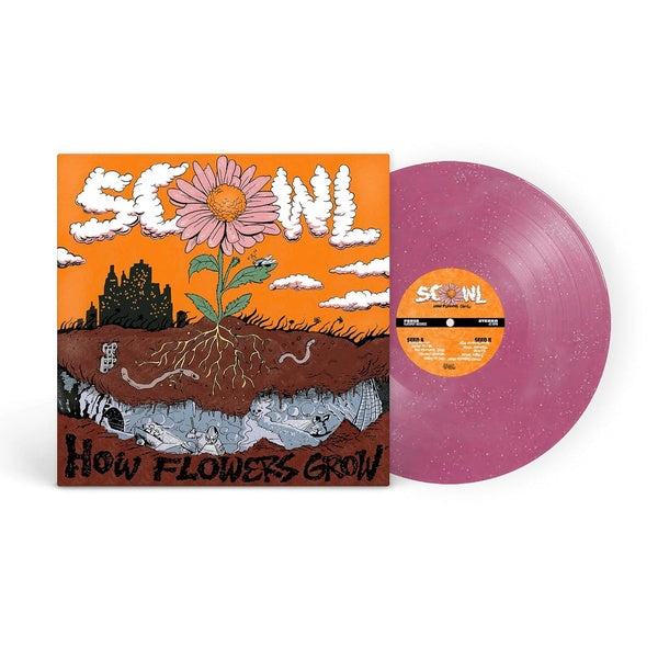 How Flowers Grow - Vinyle Violet Paillettes - Front Cover