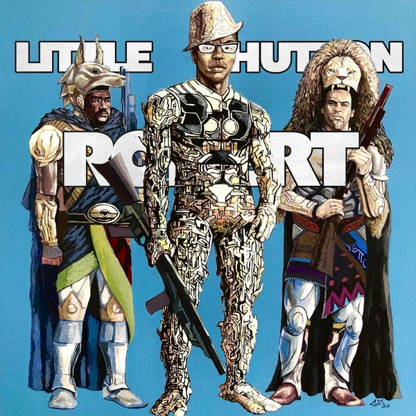 Little Robert Hutton - Vinyle Bleu Clair - Front Cover
