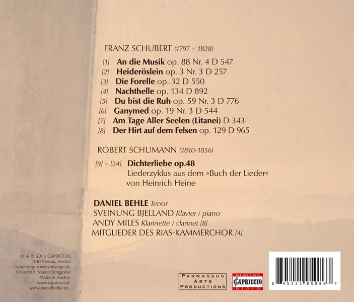 Mélodies - Front Cover