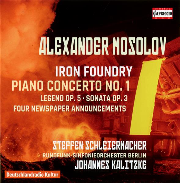 Iron Foundry opus 19 Concerto pour piano et orchestre numéro 1 - Front Cover