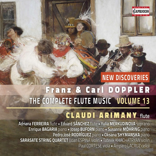 The Complete Flute Music Volume 13 : New Discoveries - Front Cover