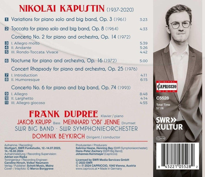 Concertos pour piano n° 2 et n° 6 - Front Cover