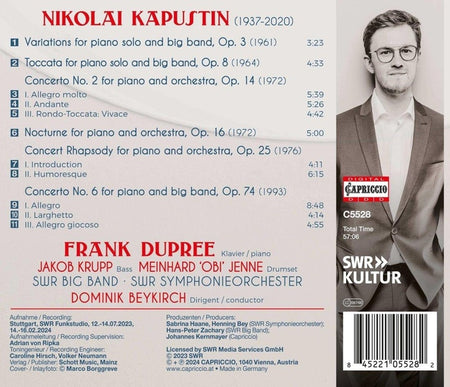 Concertos pour piano n° 2 et n° 6 - Front Cover