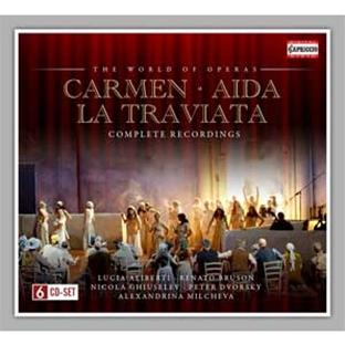 Carmen - Aida - La Traviata - Coffret 6 CD - Front Cover