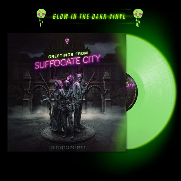 Greetings From Suffocate City - Front Cover