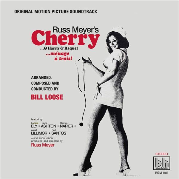 CHERRY AND HARRY AND RAQUEL/VINYLE BLANC AVEC TOURBILLON NOIR - Front Cover