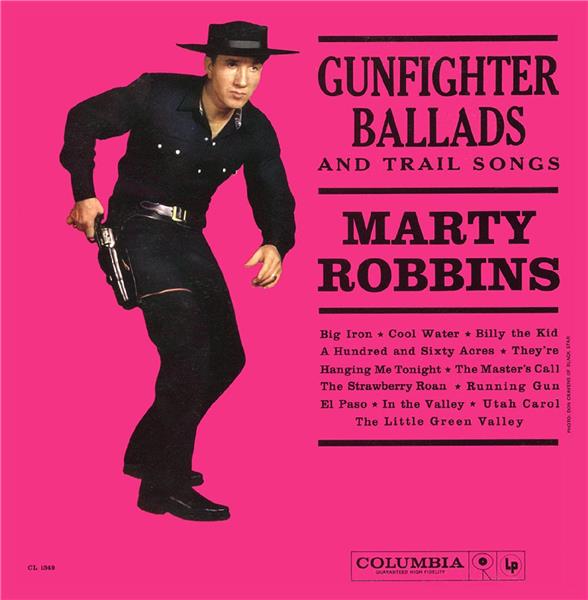 SINGS GUNFIGHTER BALLADS AND TRAIL SONGS/VINYLE COULEUR TOURBILLON DE FUMEE TRANSPARENT - Front Cover