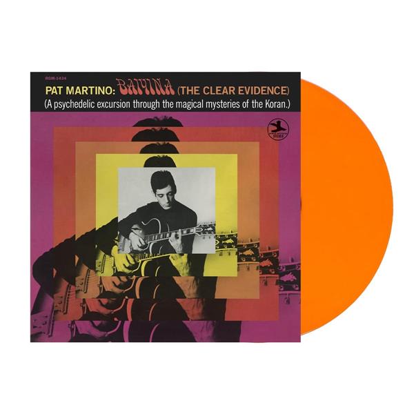 BAIYINA THE CLEAR EVIDENCE/VINYLE ORANGE - Front Cover
