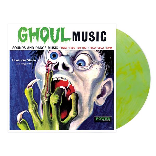 GHOUL MUSIC/VINYLE BLANC NEIGE AVEC TOURBILLON JAUNE - Front Cover