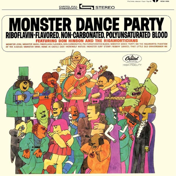 Monster Dance Party - Front Cover