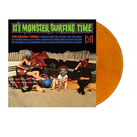 It's Monster Surfing Time - Front Cover