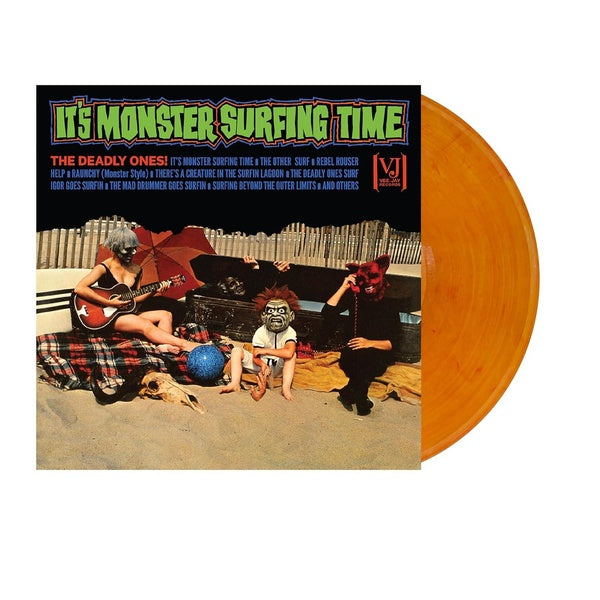 It's Monster Surfing Time - Front Cover