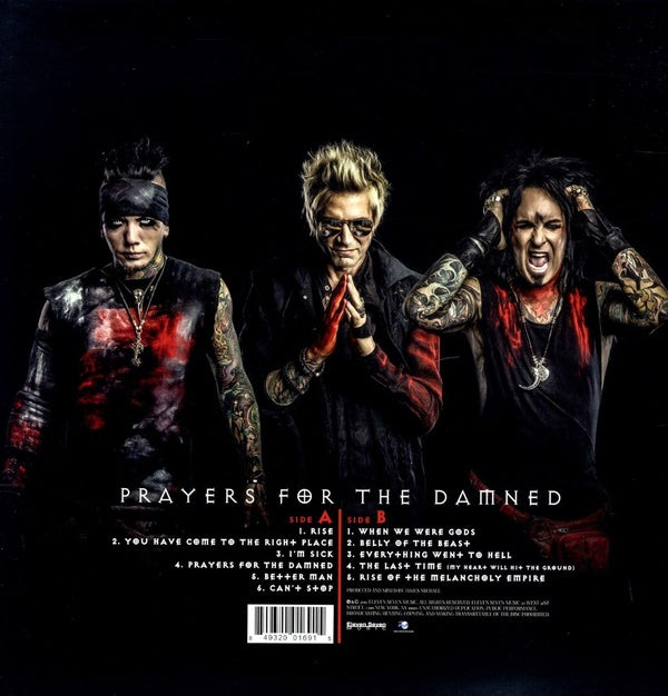 Prayers For The Damned - Front Cover