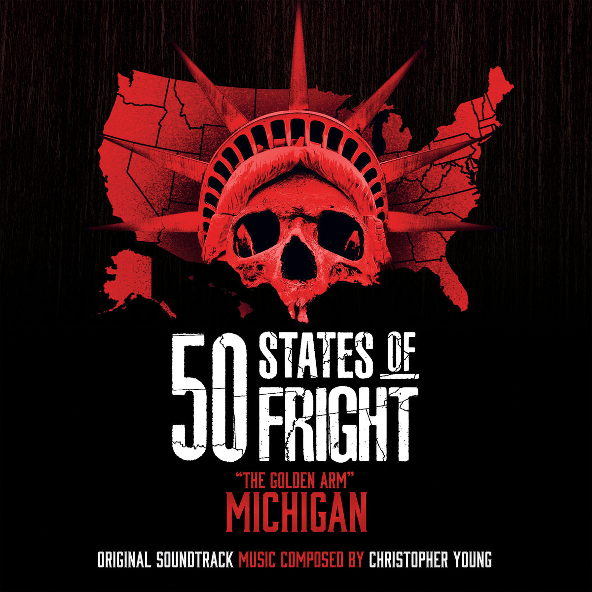 50 STATES OF FRIGHT THE GOLDEN ARM/MICHIGAN - Front Cover