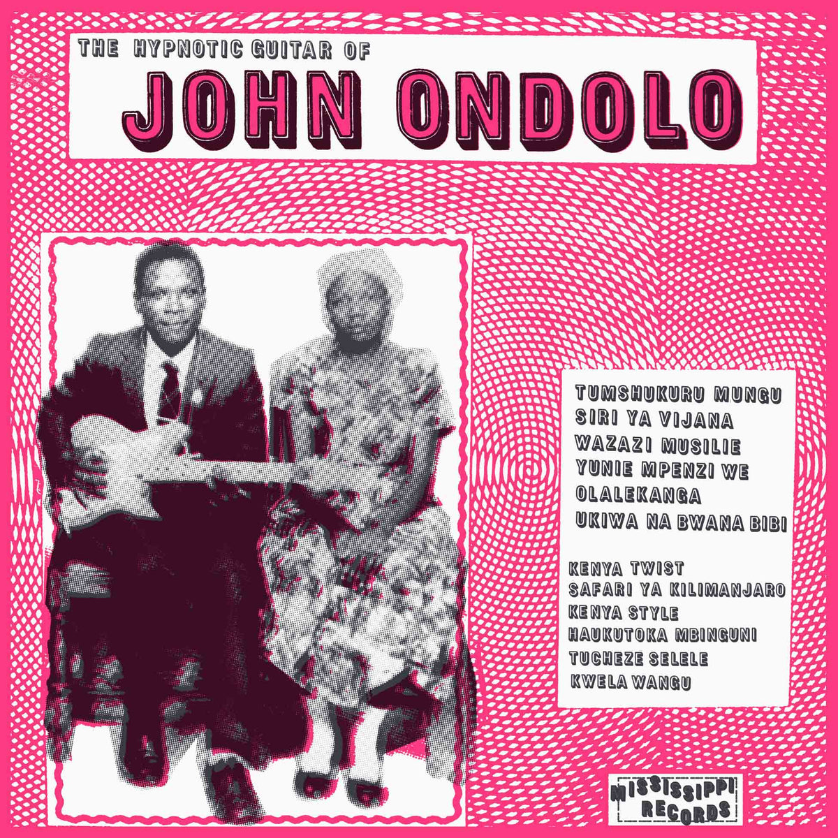 Hypnotic Guitar Of John Ondolo - Front Cover