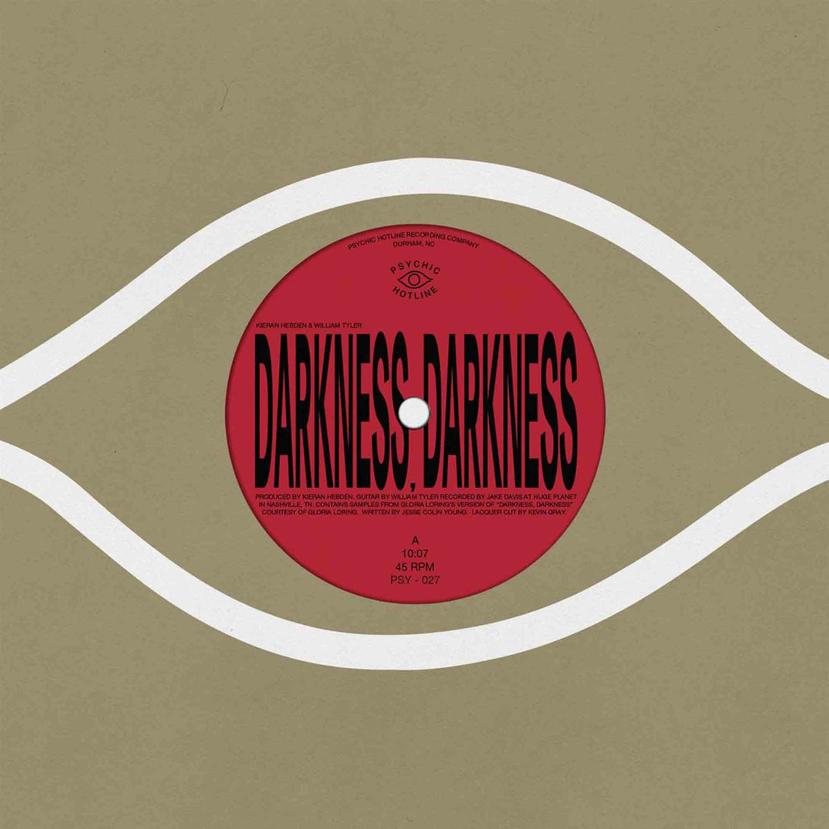Darkness, Darkness + No Services - Front Cover