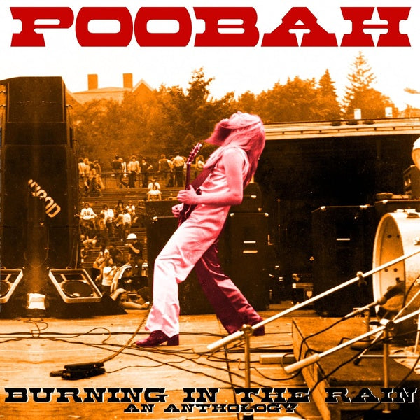 Burning In The Rain - An Anthology - Front Cover